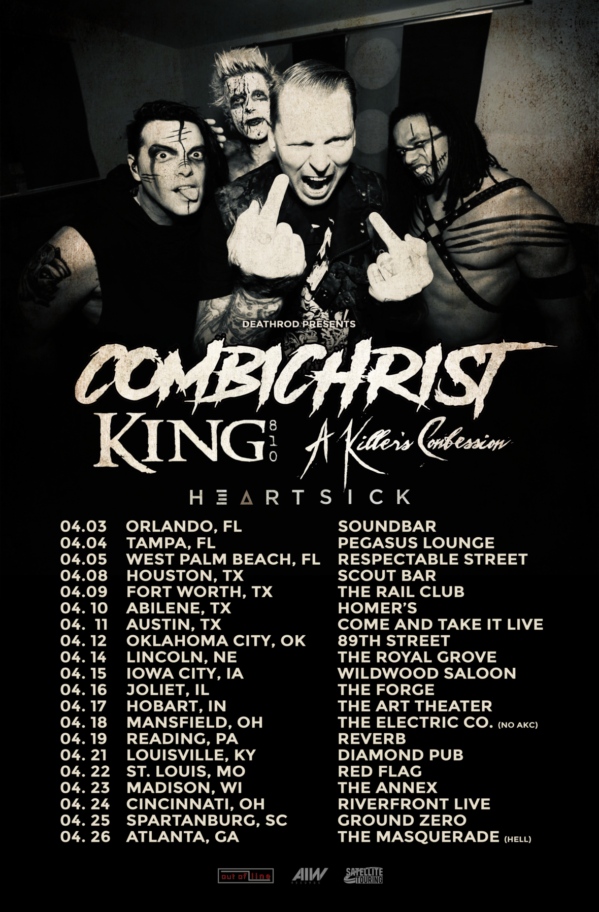 Combichrist Announces Us Tour This Spring Bpm