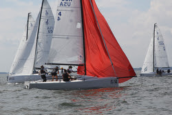 J/70 German women's team- Deutscher Touring YC 