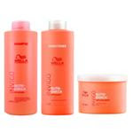Kit Shampoo Condicionador e Máscara Wella Nutri Enrich Invigo