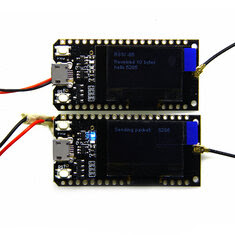 2Pcs Wemos® TTGO ESP32 LoRa Bluetooth WIFI Development Board