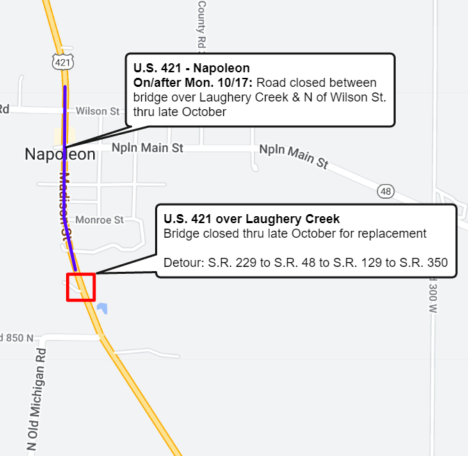 US 421 - Napoleon