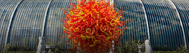 Dale Chihuly, Summer Sun, 2010 © Chihuly Studio