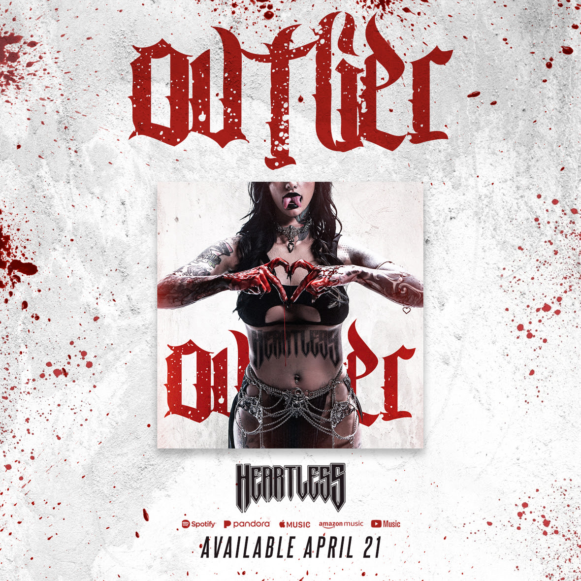 OVTLIER Heartless Available-On Square
