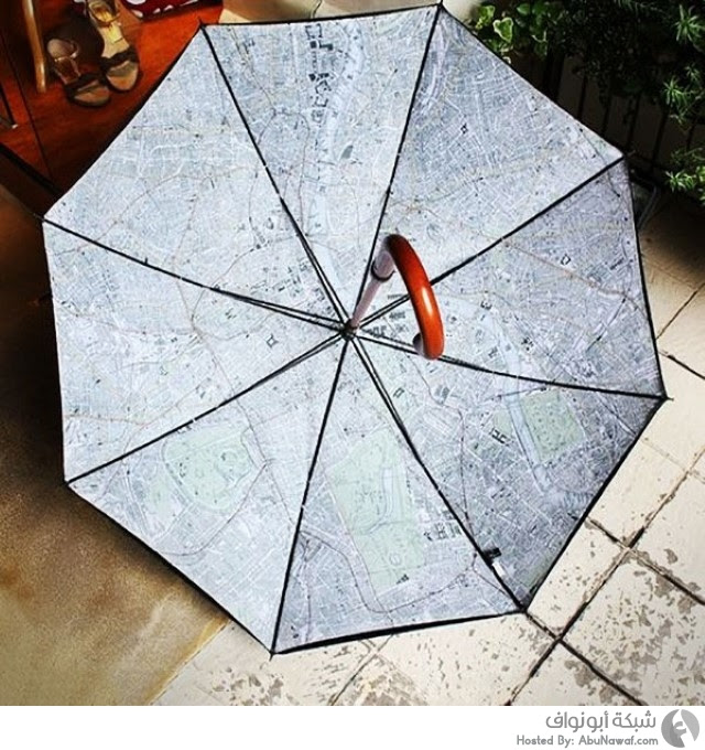 مظلة تحتوي على خارطة مفصلة لمدينة لندن لعدم فقدان مكانك في الأيام الماطرة (7 صور) 7_324