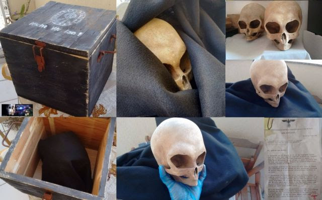 Two Mysterious Skulls Discovered in  the mountains of the Caucasus region of Adygeya RUSSIA.