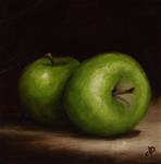 Two Green Apples - Posted on Wednesday, November 19, 2014 by Jane Palmer