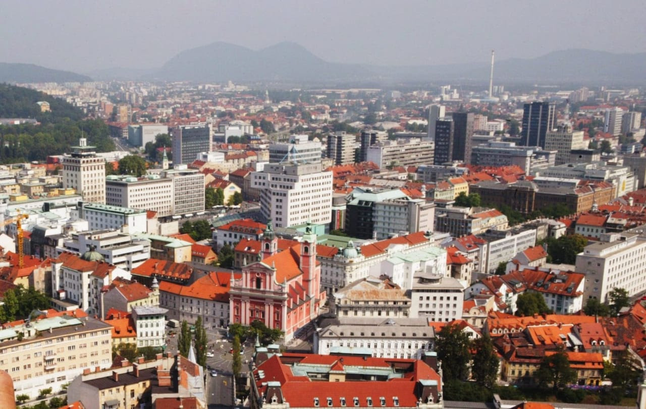 Slovenia's capital Ljubljana