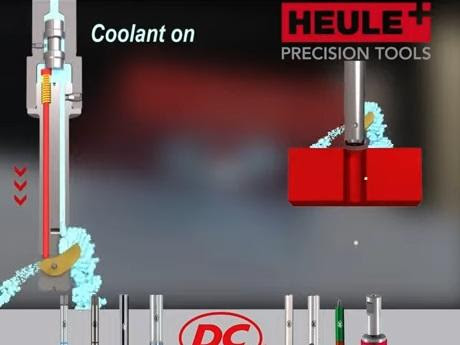 This tool from DC Swiss has cut machining time by over 50%