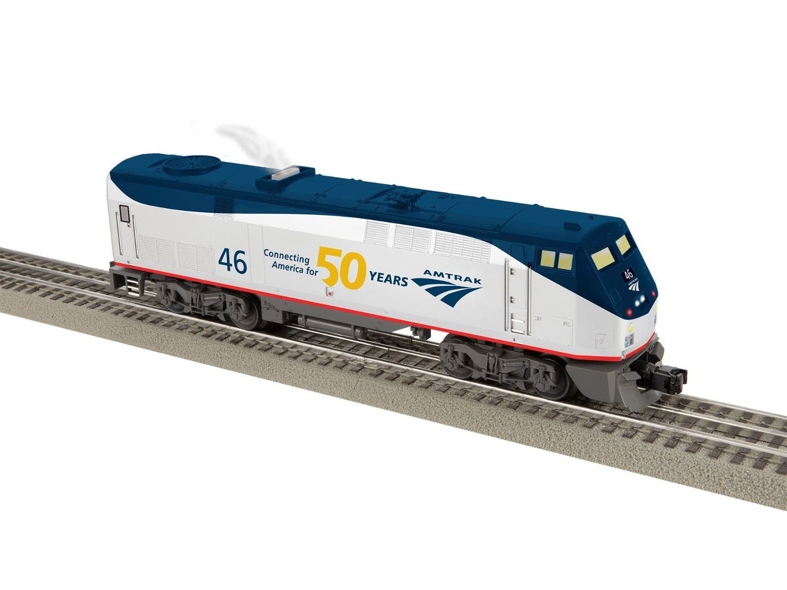 Lionel Trains 2234080 Amtrak 50th Anniversary LionChief Plus 2.0 Genesis #46