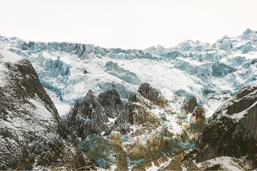 Renate Aller, “Ocean | Desert # 60, Atlantic Ocean, November 2013” archival pigment print, 59” x 91”