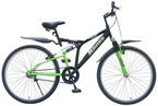 Kross K- 40 26T Single Speed DS Bicycle (Black/Green)