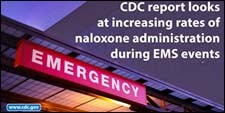 The figure above is a photograph of an illuminated emergency sign displayed at an emergency care facility.