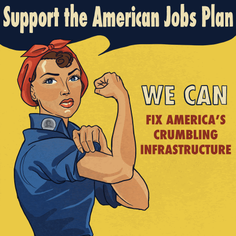 Rosie the Riveter: Support the American Jobs Plan