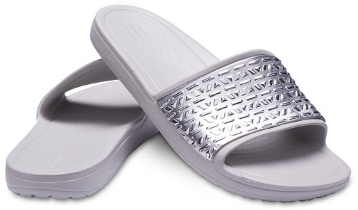 crocs sloane graphic etched slide w