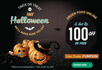 Get Rs.100 off on minimum food order of Rs.200