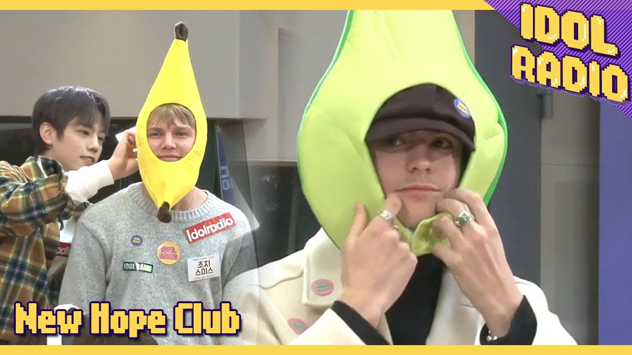 IDOL RADIO] NEW HOPE CLUB turning into fruits♥ - YouTube