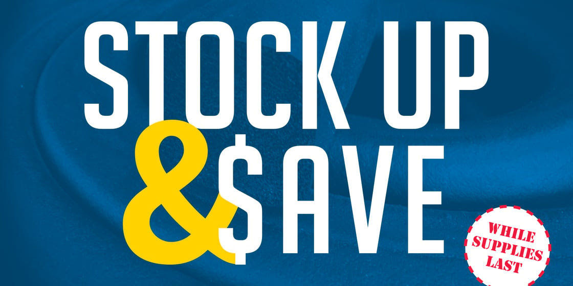 Stock up & save