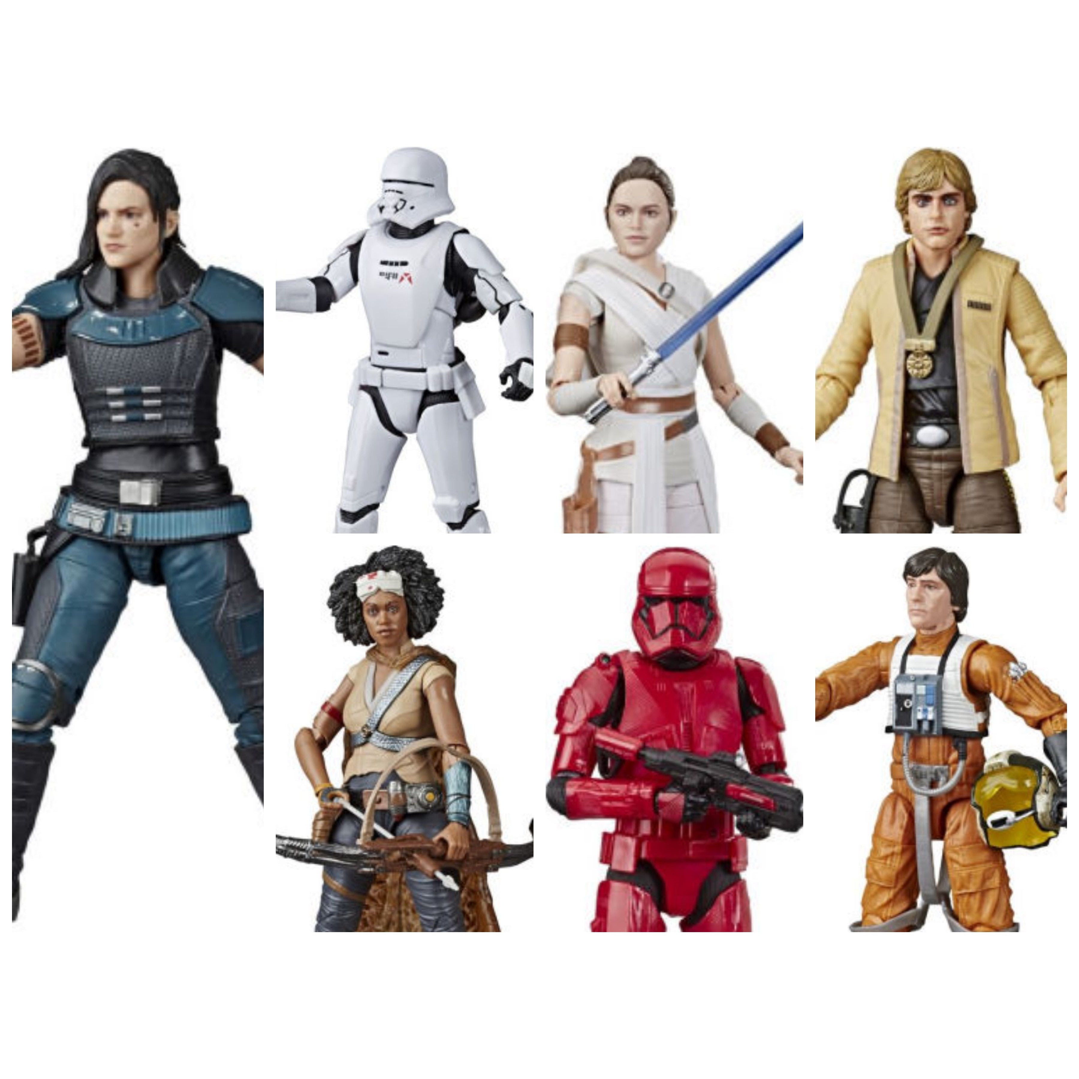 Image of Star Wars The Black Series 6-Inch Action Figures Wave 23 - Set of 7 - JANUARY 2020