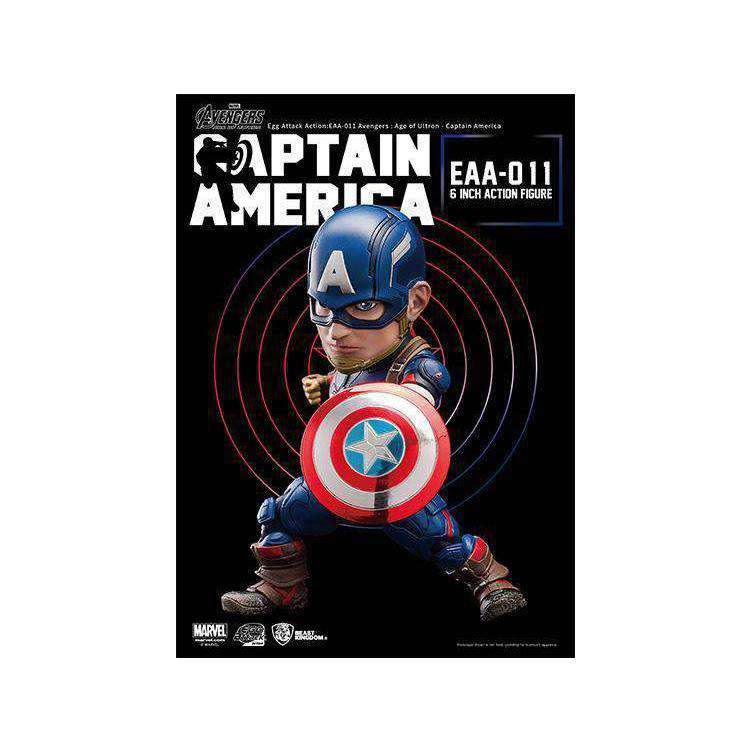 Image of Avengers: Age of Ultron Egg Attack Action EAA-011 Captain America