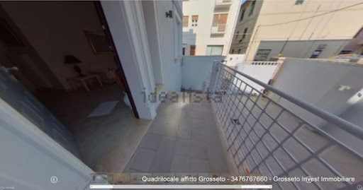 Terrazzo appartamento quadrilocale appartamento Grosseto, via Corridoni angolo Porciatti - Grosseto Invest
