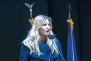 Ivanka Trump at a rally for her father at Verizon Wireless Arena in Manchester, New Hampshire, February 8, 2016.
