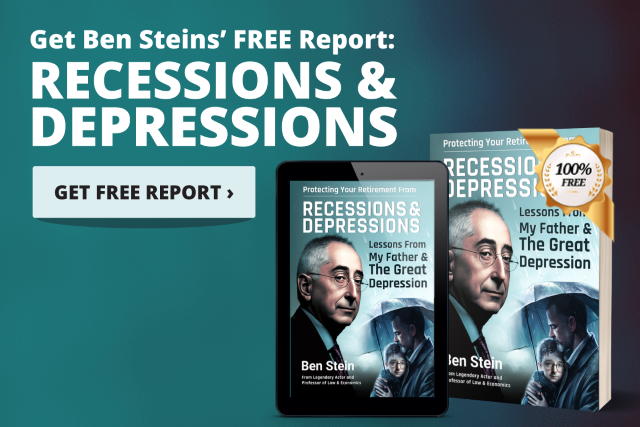 Ben Stein FREE Report: Learn How Americans Are RUINING Retirement!