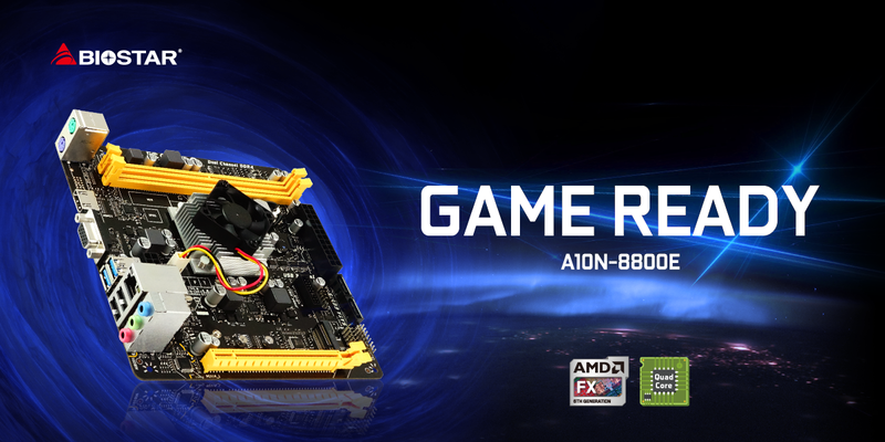 BIOSTAR Launches Gaming-Ready A10N-8800E SoC Motherboard! AMD, biostar, Motherboard 2