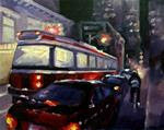 Toronto Traffic in Reds, King Street - Posted on Tuesday, April 14, 2015 by Catherine Jeffrey