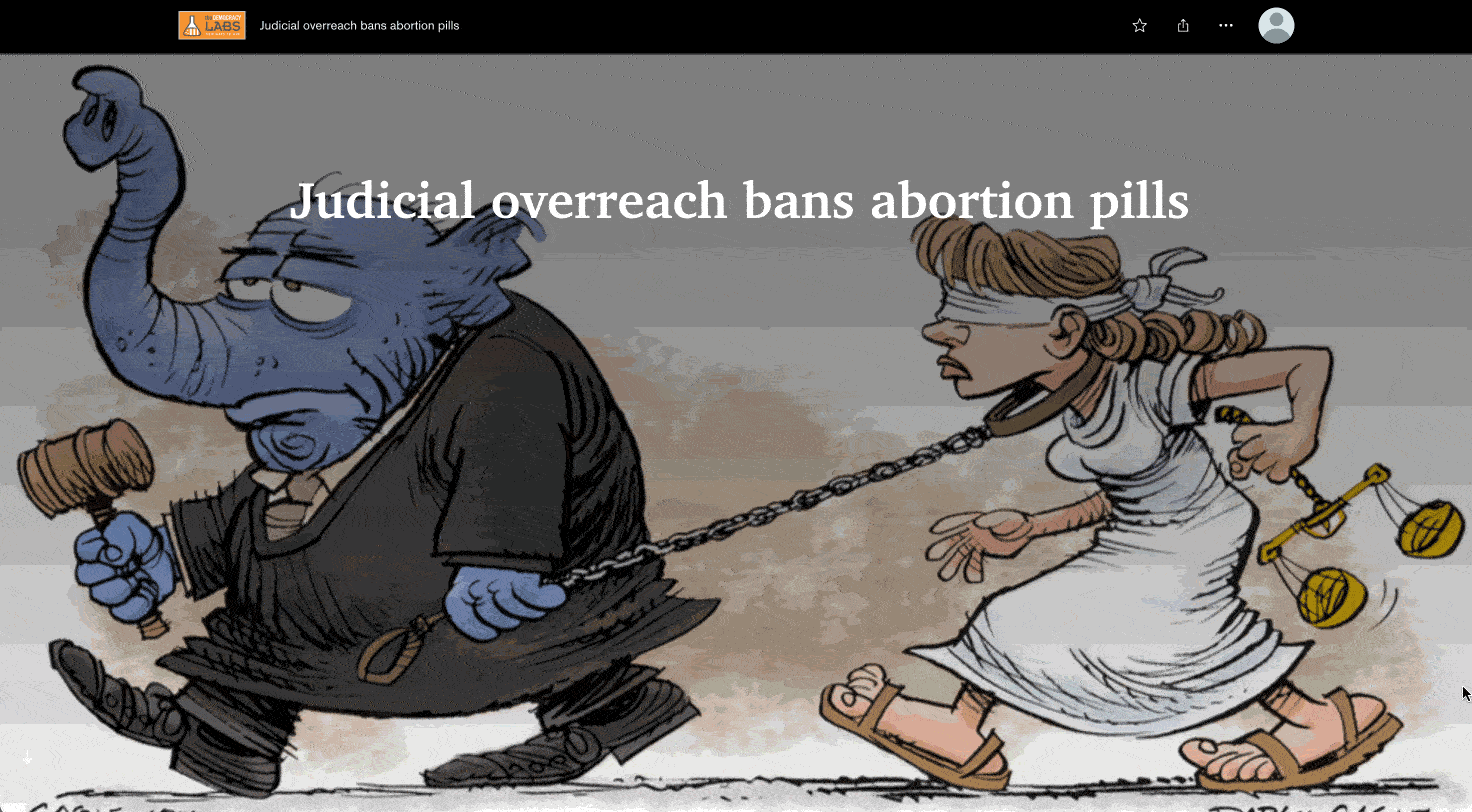 GOP stacks court for judicial overreach that bans abortion pills