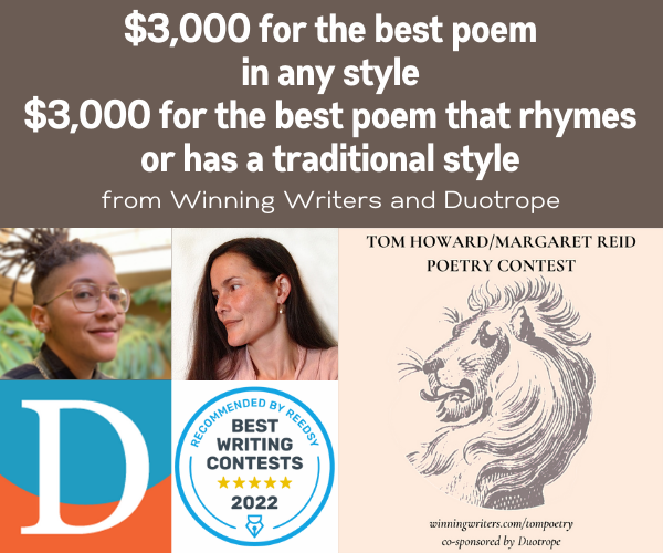 Tom Howard/Margaret Reid Poetry Contest