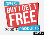 Buy 1 Get 1 on 2000+ products
