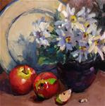 Daisies and Apples - Posted on Monday, February 16, 2015 by Laurie Johnson Lepkowska