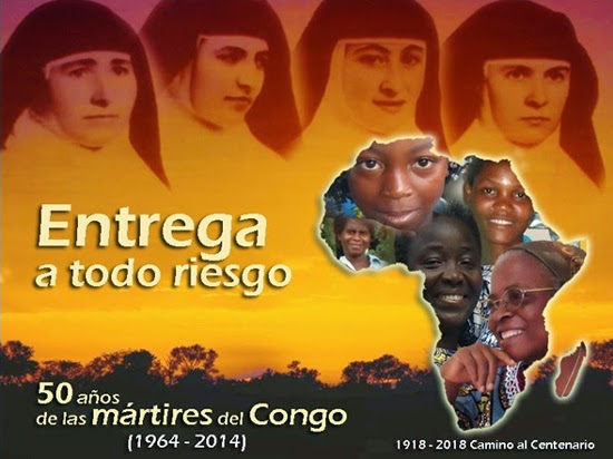 Misioneras Dominicas del Rosario martires en el Congo: Justa, Buen Consejo, olimpia y Cándida