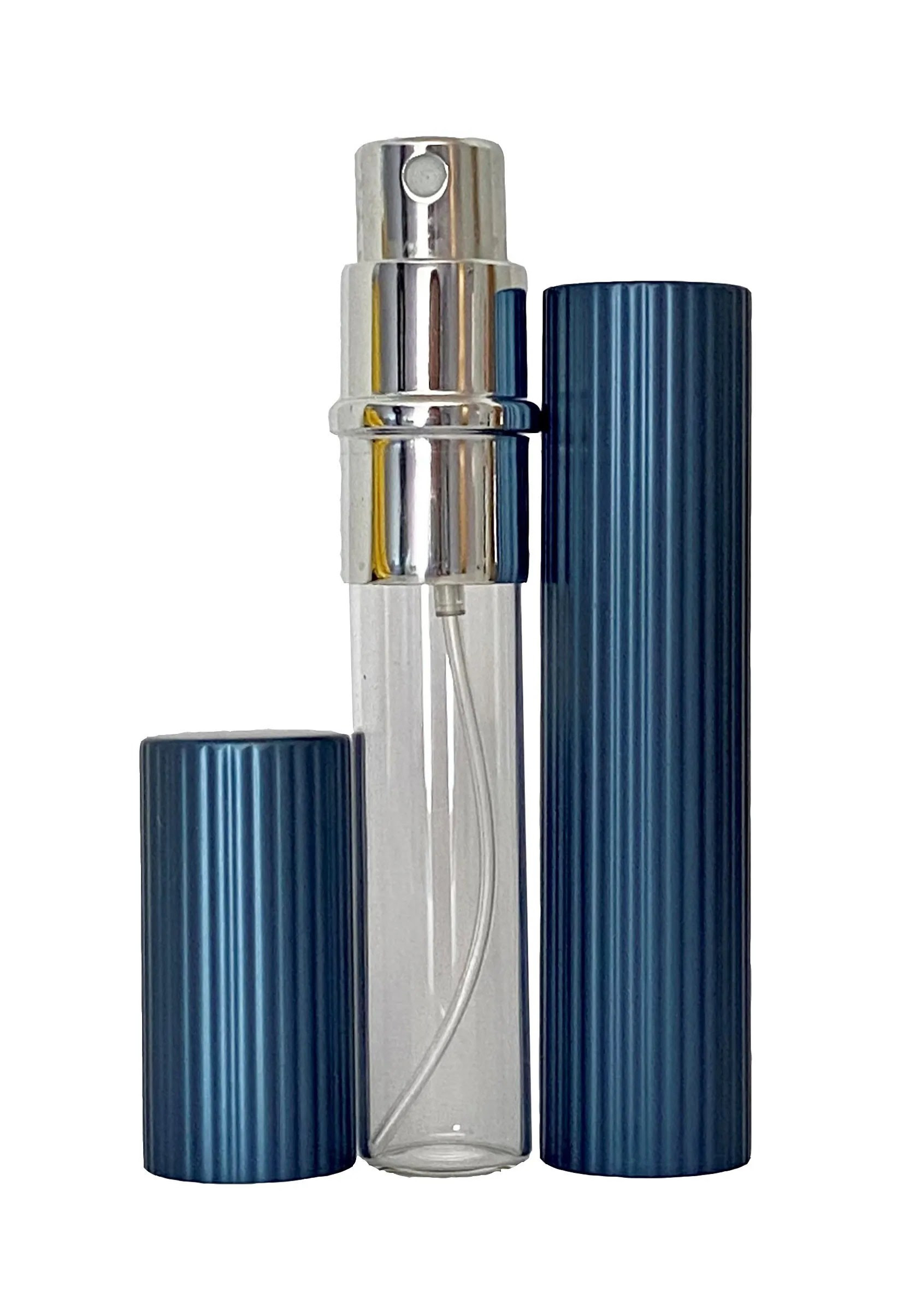 Empty 8ml Blue Glass Bottles Top Quality Atomizer Spray Etsy