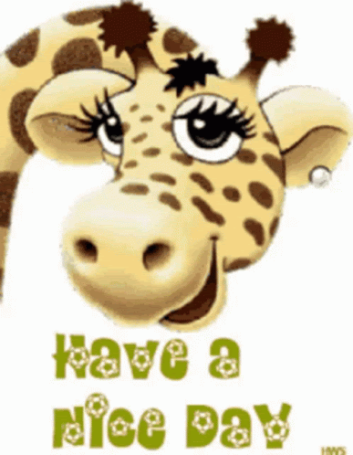Giraffe-a-nice-day-wink