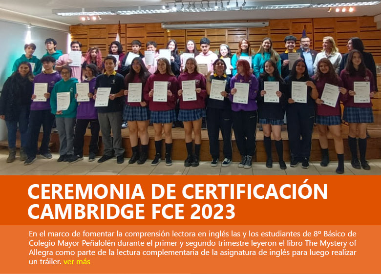 Ceremonia de Certificación Cambridge FCE 2023