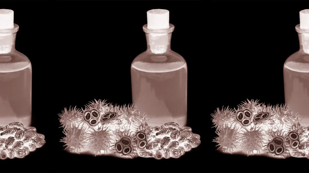 A bottle of castor oil