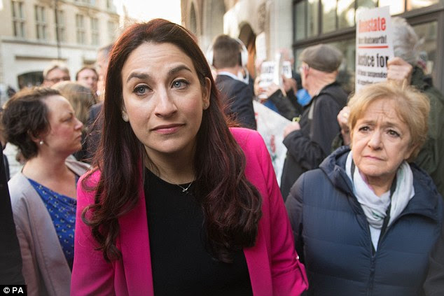Luciana Berger (left) and Margaret Hodge (right) have both been angered by anti-Semitism from Corbyn supporters