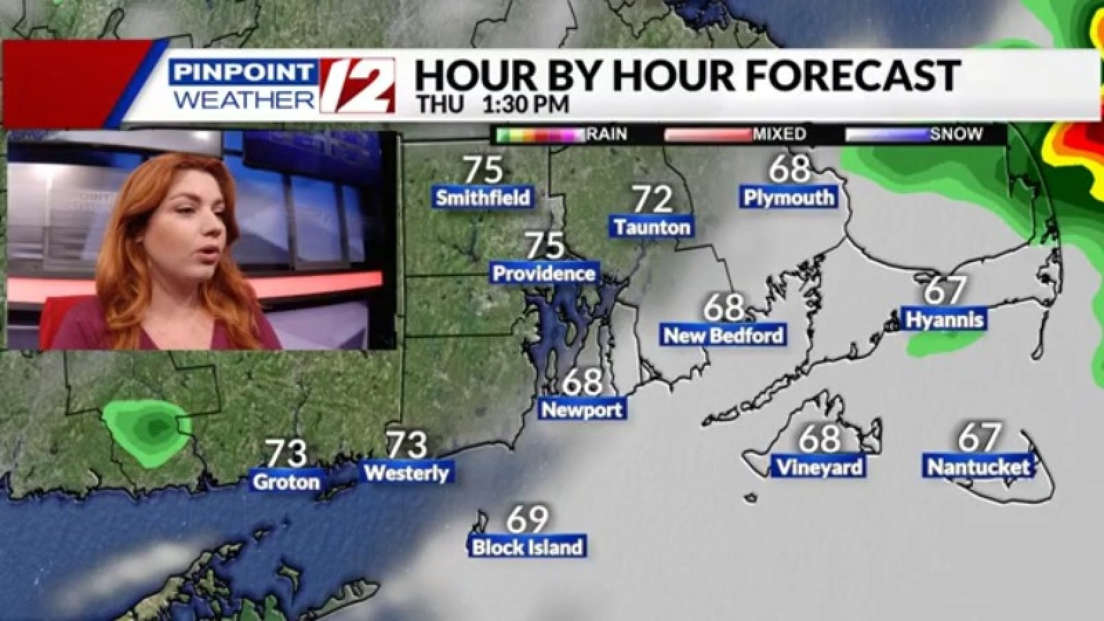 Weather Now: Turning Partly Sunny, Breezy, Mainly Dry this Afternoon