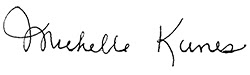 Michelle Kunes Signature