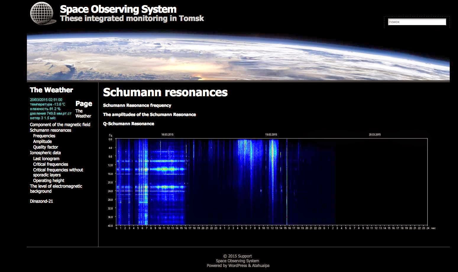 Schumann Frequency Resonance of the Earth Has DOUBLED!
