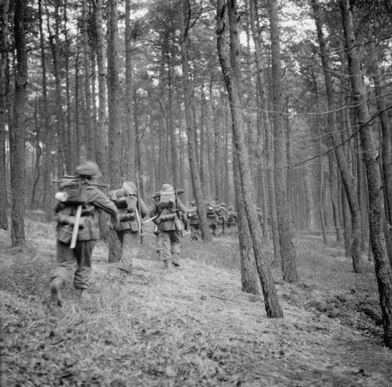 Fierce Fighting at Reichswald Forest