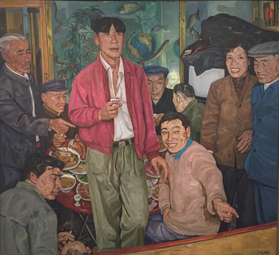 Liu Xiaodong (China), Wedding Party, 1992.