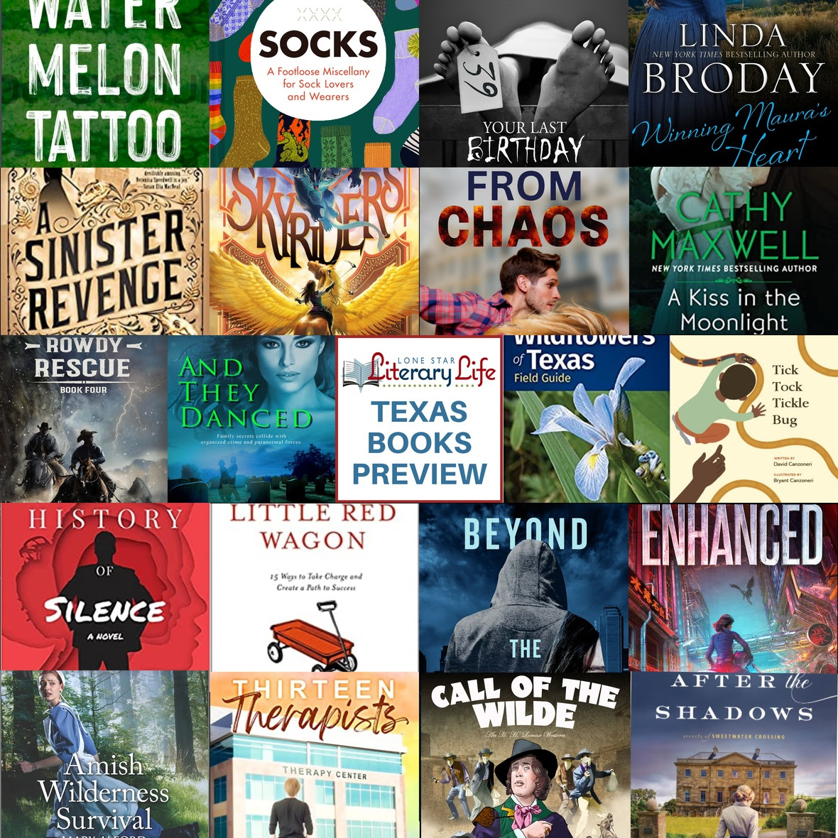 March 23 Texas Books Preview Montage