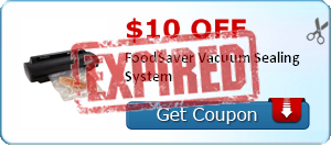 $10.00 off FoodSaver Vacuum Sealing System