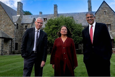 Martin Kulldorff, Sunetra Gupta et Jay Bhattacharya les trois rédacteurs de la déclaration de Great Barrington (Massachussetts)