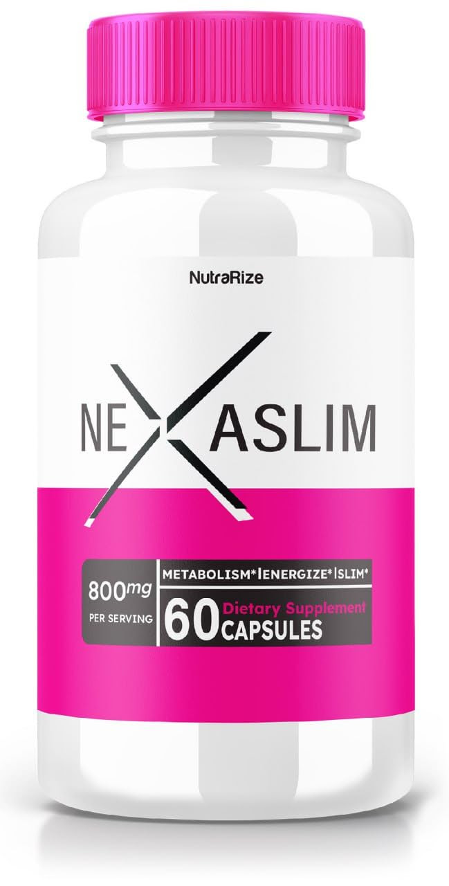 Nexaslim Capsules - Nexaslim Metabolism Booster Formula, Dietary Supplement  for Advanced Weight Loss, Maximum Strength All-Natural Pills for Targeting  ...