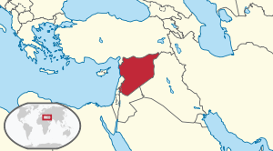 Syria in its region claimedsvg