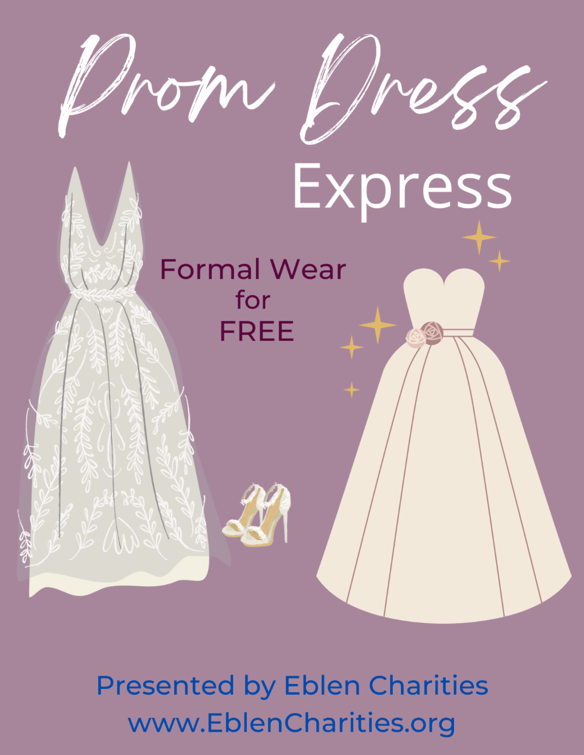 Eblen Charities annual Prom Dress Express