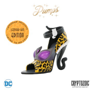 Cryptozoic Entertainment at New York Comic Con 2018 Leopard Catwoman (DC Pumps)